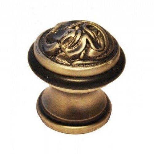 VINTAGE durvju atdure, 35 mm, patinēts misiņš