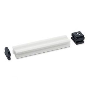 Opening restrictor for GEZE BOXER guide rails 20,7 mm