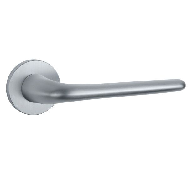 AS AZALIA BAC rokturu garnitūra ar apaļām rozetēm, satinēti hromēts