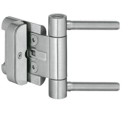 Objekteņģe BAKA 2D 20 FD RZ57, ar drošības tapu, gaiši cinkota