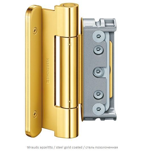 4.eņģe BAKA protect 4010 3D FD, zeltīta