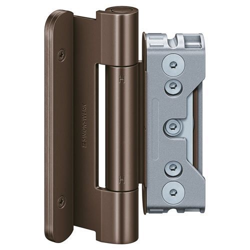 Objekteņģu kompl.(3 eņģes) BAKA Protect 4010 3D FD MSTS, brūns H9 (RAL8022)