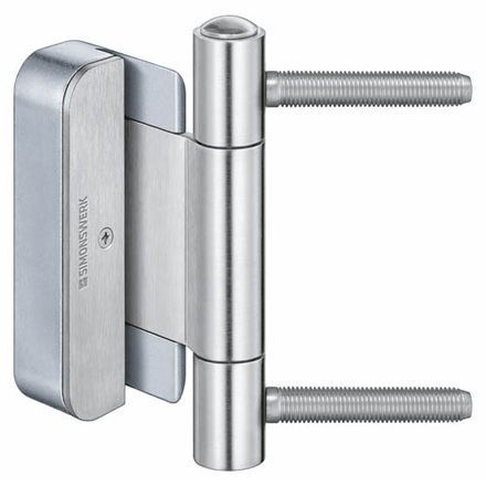BAKA protect 2010 2D FD hinge with MSTS, brightly galvanized