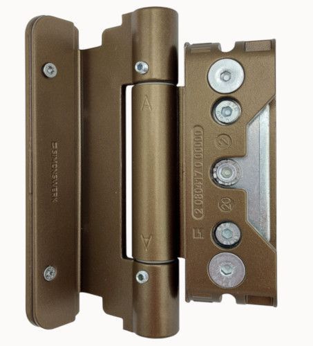 BAKA protect 4040 3D FD - 4 eņģe, bronzas tonis