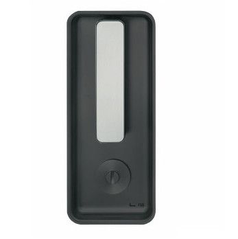 External handle for sliding WC doors, aluminium S8/F1