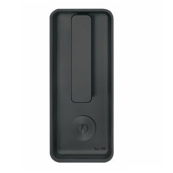 External handle for sliding WC doors, aluminium S8