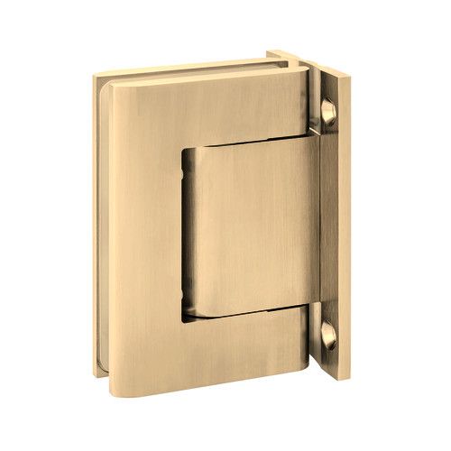 BL 8010 Adjustable double-sided hydraulic hinge, wall/glass, matt gold tone (017)