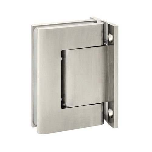BL 8010 Adjustable double-sided hydraulic hinge, wall/glass, PVD stainless steel lookī (013)