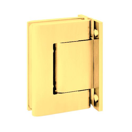BL 8010 Adjustable double-sided hydraulic hinge, wall/glass, gold tone polished PVD (016)