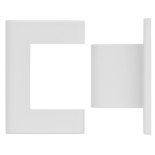 BILOBA nosegvāki eņģei 8010BTJC, matēti balta RAL9016 (095)