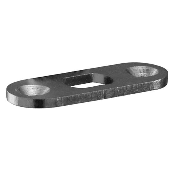Pretplāksne slēgstieņiem 1143, augšējā,20x3x52 mm, cinkota