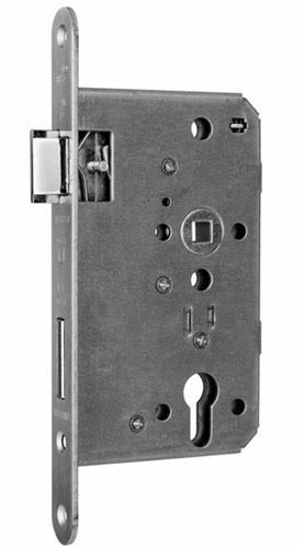 1013 E panic door lock PZ55/72/20, right, stainless steel