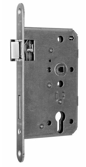 1013 D panic door lock PZ65/72/24, right, stainless steel