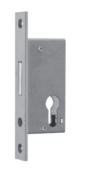 1215 auxiliary lock PZ, D=35, face plate 24 mm, brightly galvanized