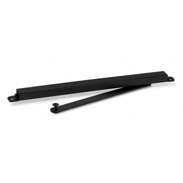 Boxer guide rail without hold-open function, 20.7x31 mm, black RAL9005