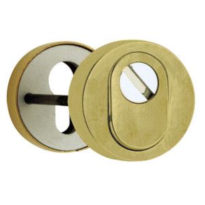 Abpusēja drošības rozete ar vairogu, rustikāls