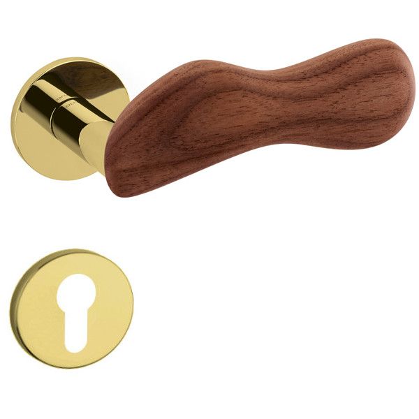 CHELSEA LEGNO M232B rokturu/rozešu grt. PZ, zeltīts PVD pulēts + valrieksts