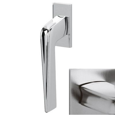 Logu rokturis CHEVRON, misiņš matēti hromēts