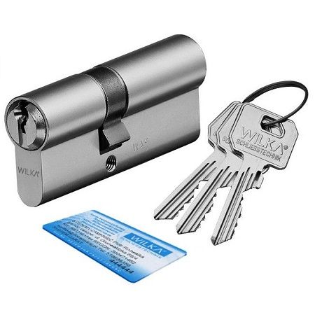 Profilcilindrs 1408/C 30-30 FZG, niķelēts misiņš