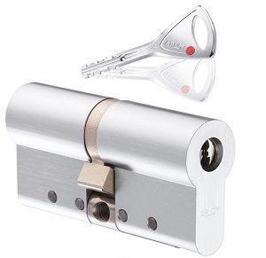 ABLOY PROTEC2 profilcilindrs 31-31mm, matēti hromēts