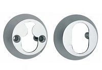 ASSA cilindra uzlikas 18256/18 mm, hromētas