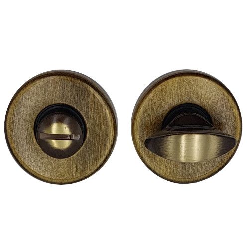 WC roses CLASSIC, browned brass