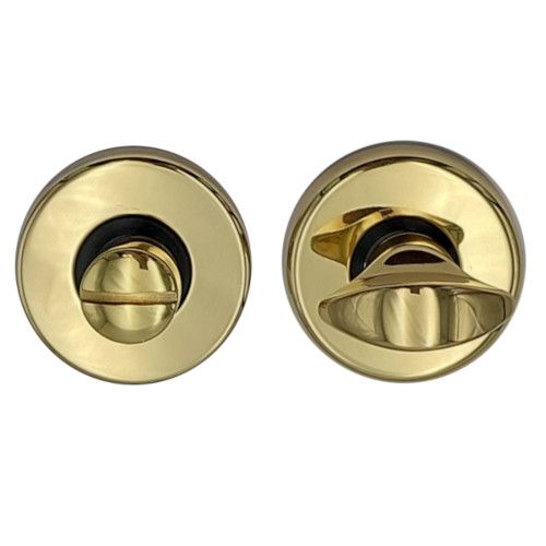 WC roses CLASSIC, polished brass