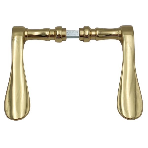 CLIO door handles, polished brass