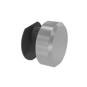 COLETTE bīdāmās sistēmas sliedes stiprinājums stiklam, slīpēts nerūs.tērauds