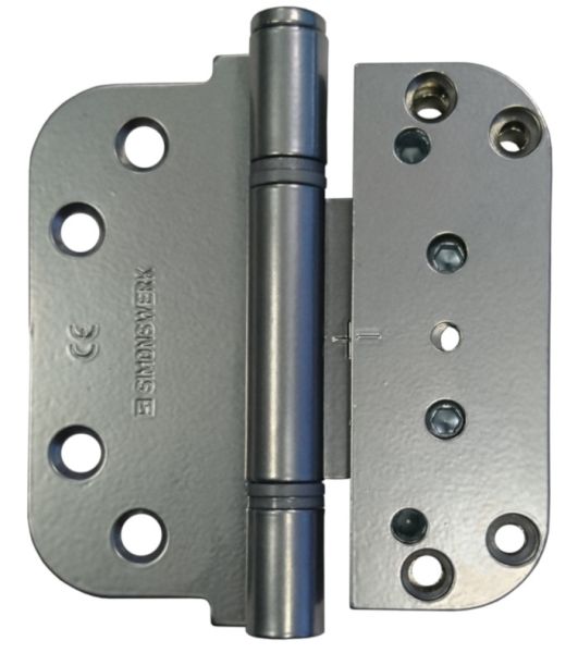 COLUMBUS 7729 3D hinge with protection against prying, alum. F1