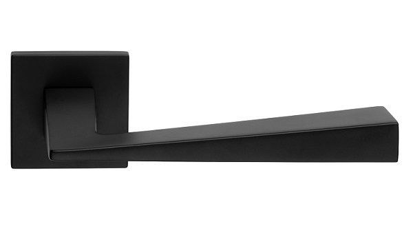 CONICA ZINCRAL handle set with roses 024 BAC, mat black