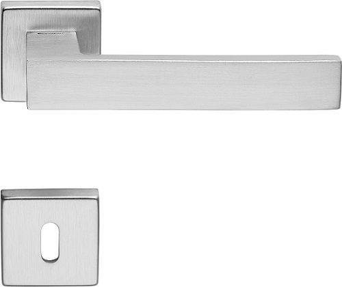 CORNER ZINCRAL handle set with roses 024 grt. BB, mat chrome