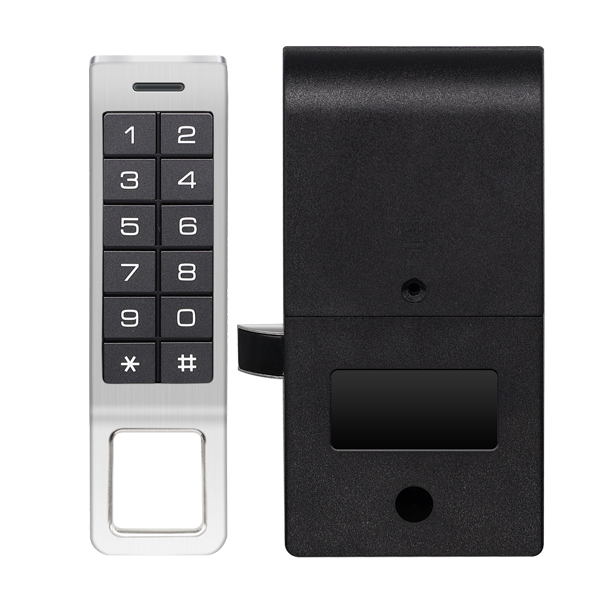 D 14-B Electronic access lock for lockers with keypad and RFID 13.56MHz