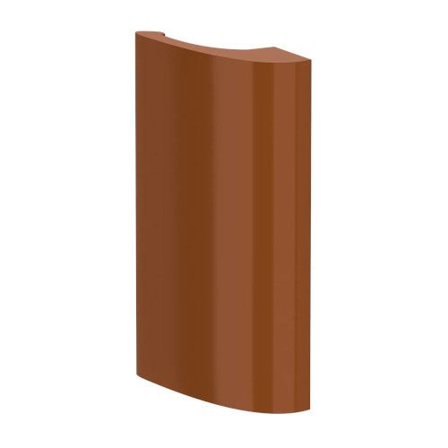 Handle for balcony doors Deluxe, clay brown RAL8003