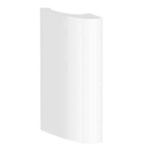 Balkona durvju alumīnija rokturis Deluxe, balts RAL9016