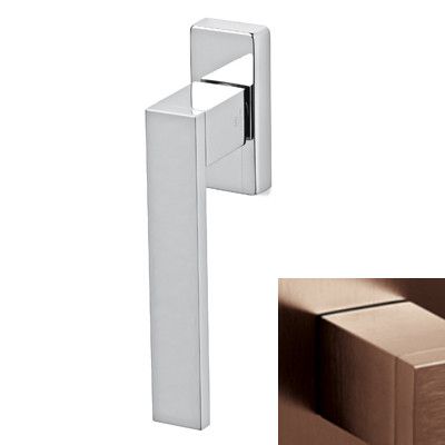 Logu rokturis DIANA K206, vara tonis PVD satinēts (RS)