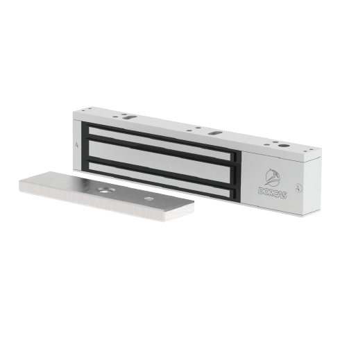Elektromagnēts ar pretplāksni, LED indikatoru un monitoringa kontaktu, 12V DC, 2800N