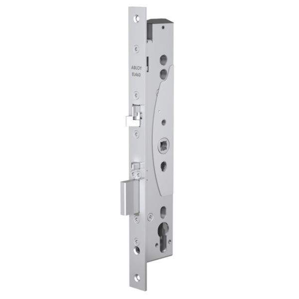 EL460 DIN standard handle one-side controlled lock for narrow profile doors, PZ 35/92/F24
