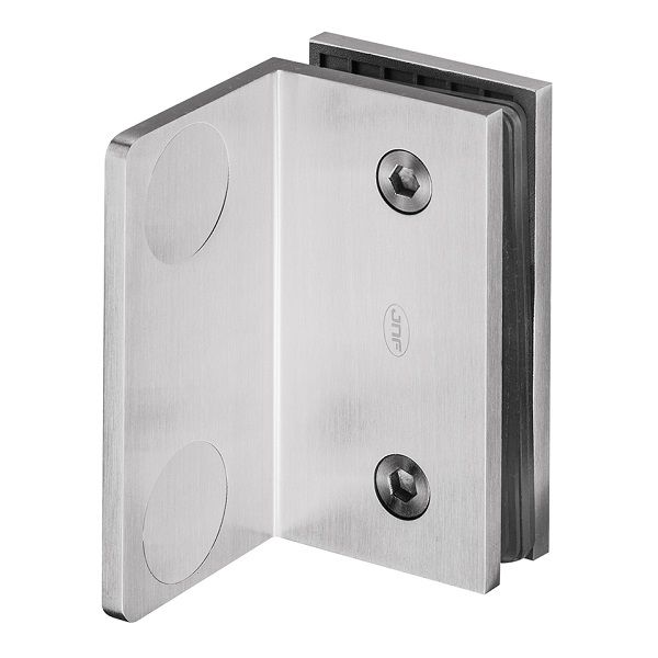 Glass fastener IN.05.305, wall/glass, satin st. steel