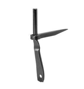 Drive-in hinge hook, 6mm, black
