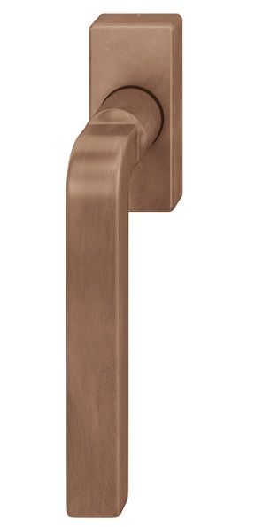 Logu rokturis ar kantainu rozeti, tumša bronza