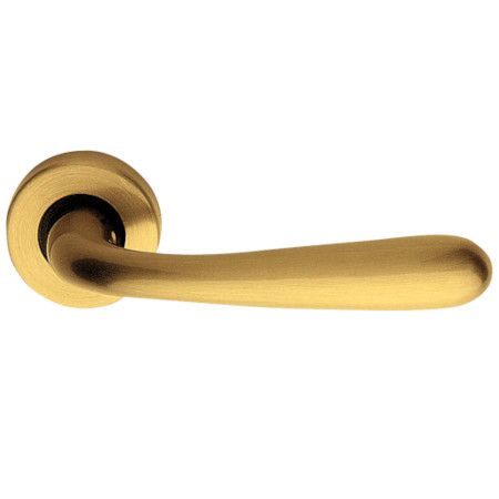 GARDA handle set with roses 101 BAC, satin brass