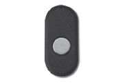FZ-MB-02/X Oval magnet bush for installation in a round bolt strike plate 23xx