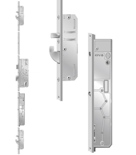 GENIUS 2.2 Multi-point lock, type EA, 55/92/8 mm, B001, faceplate stainless steel 20mm