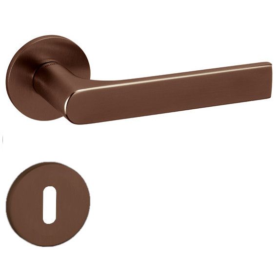 GLORIA M268B handle/rose set, BB, bronze tone PVD, satin (DS)