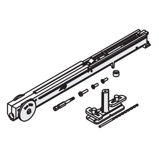 Kustības amortizators SoftMove 120 mehānismam HAWA-Junior 120
