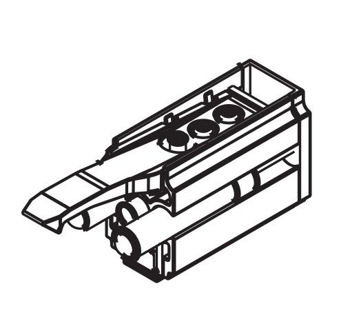 HAWA Junior 80/100 sliedes atdure softstop, ar regulējamu fiksācijas spēku