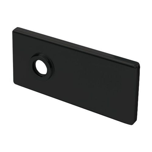 Taisnstūra formas nosegvāku komplekts slēdzenei D68XWTP00 BAC, RAL9005 melna (062)