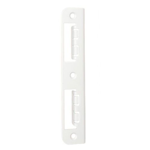 SB&P adjustable strike plate, white