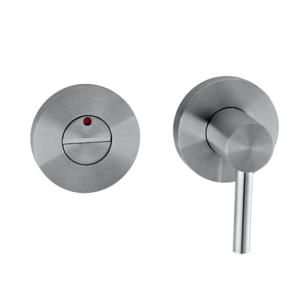 IN.04.110 Bathroom snib indicator with or without color indication, stainless steel satin